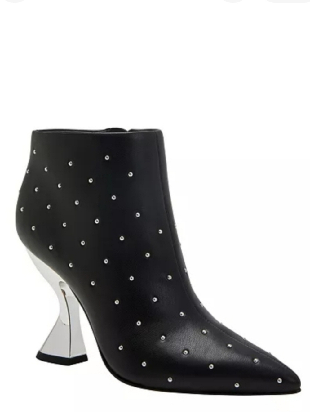 NEW! KATIE PERRY COLLECTIONS Black Laterr Studded Ankle Booties 9.